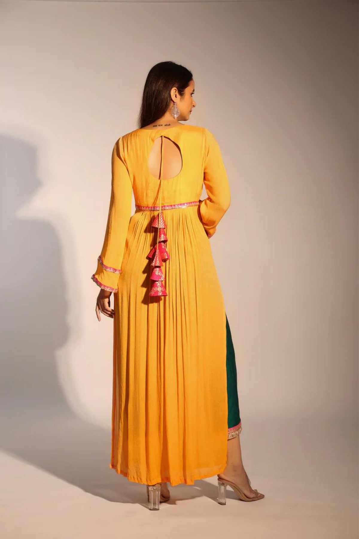 Mango Yellow Kurta Set