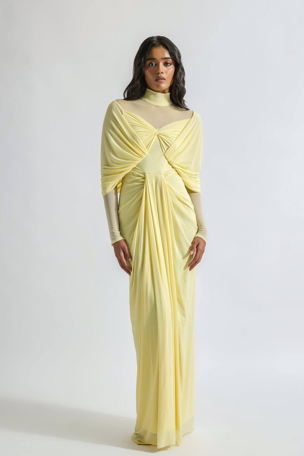 Kenny- Butter Yellow Dress