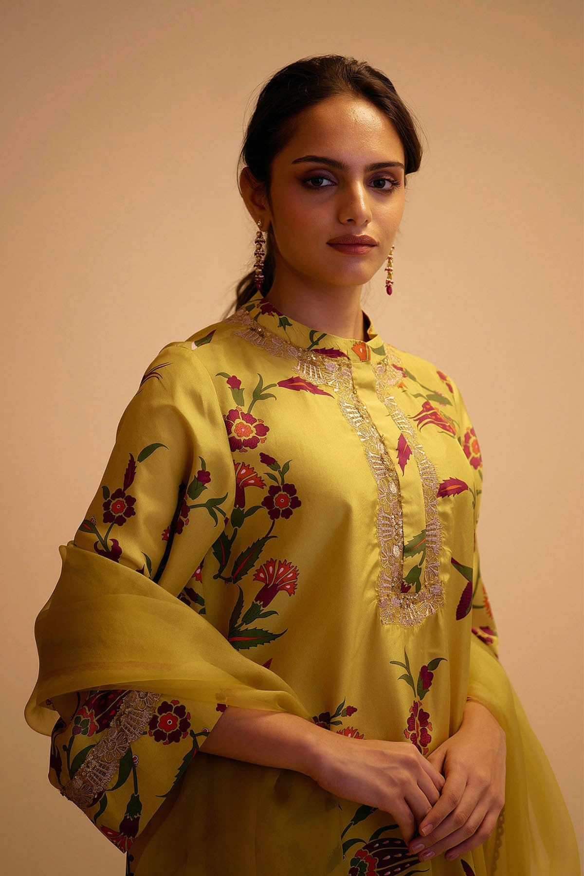 Tahira Yellow Kurta With Pants