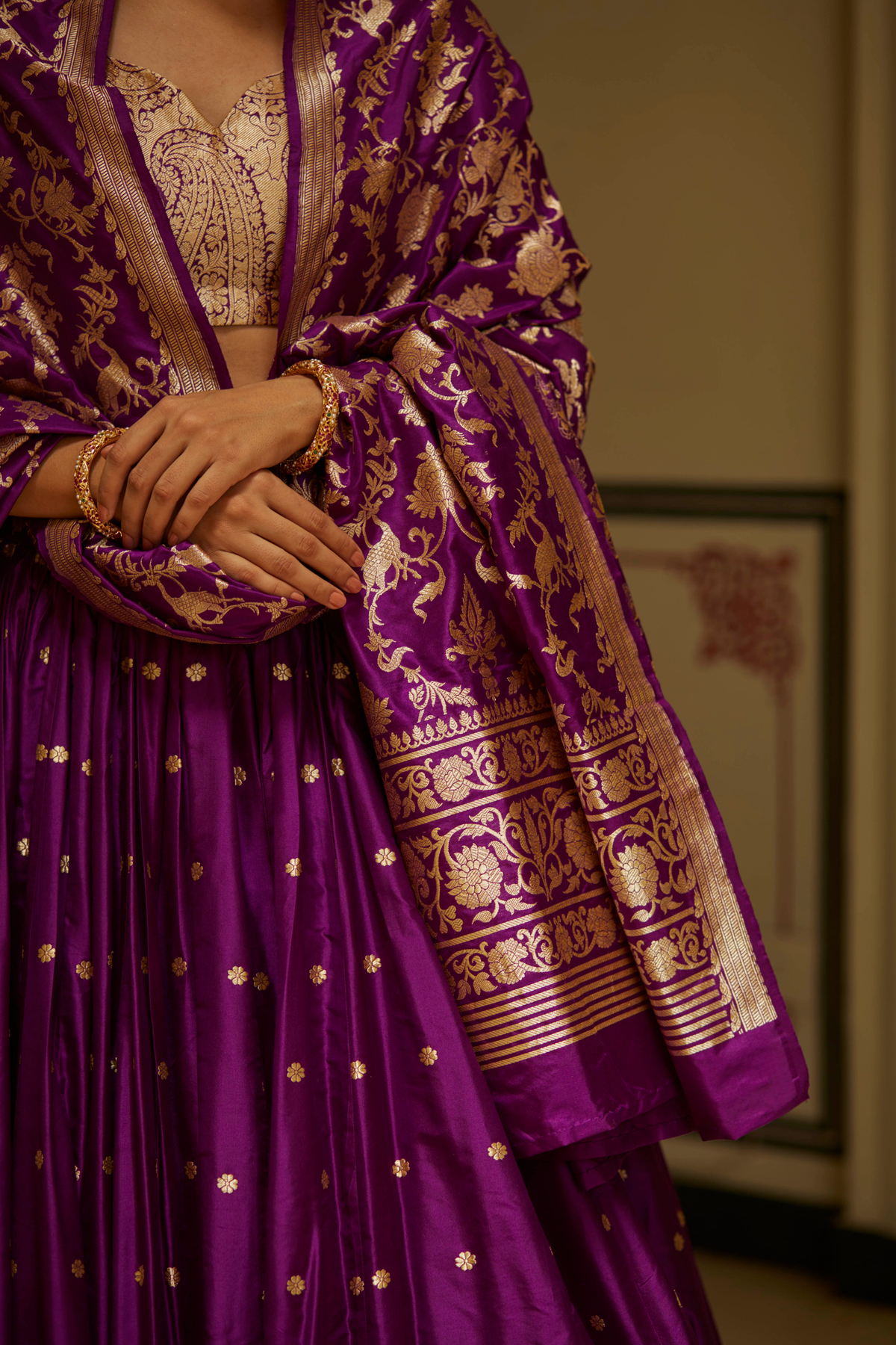 Jamuni Tehvaar Lehenga