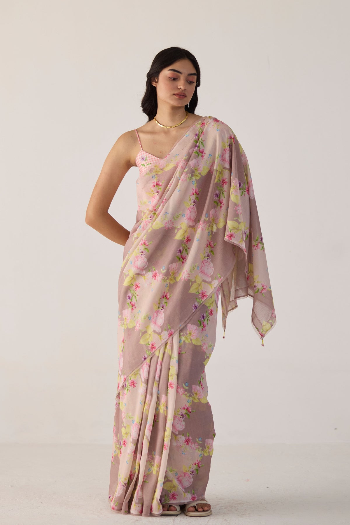 Rose Garden Sari