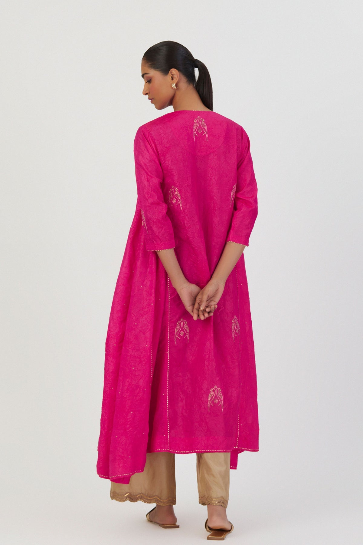 Sujata Fuschia Kurta &amp; Pant