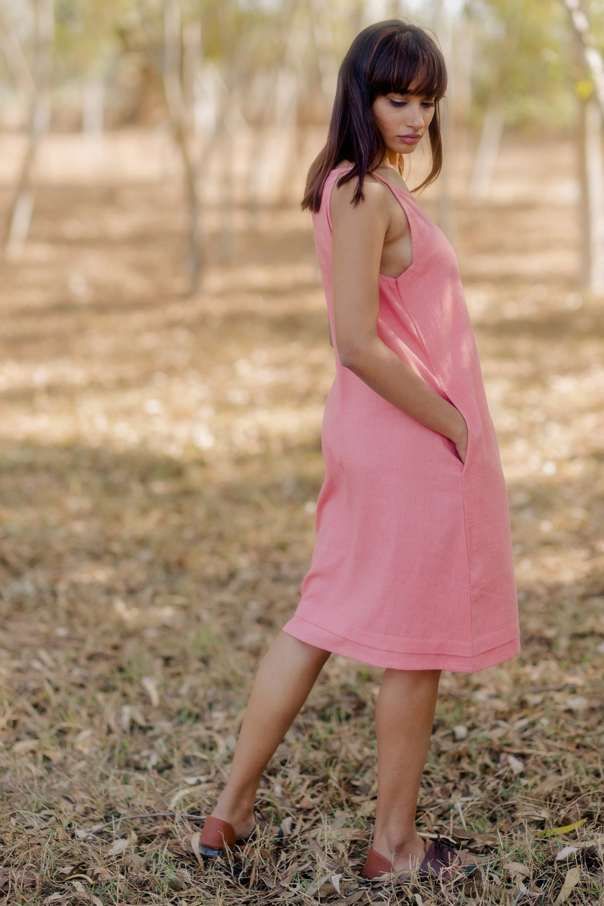 Peach Tenderness Dress