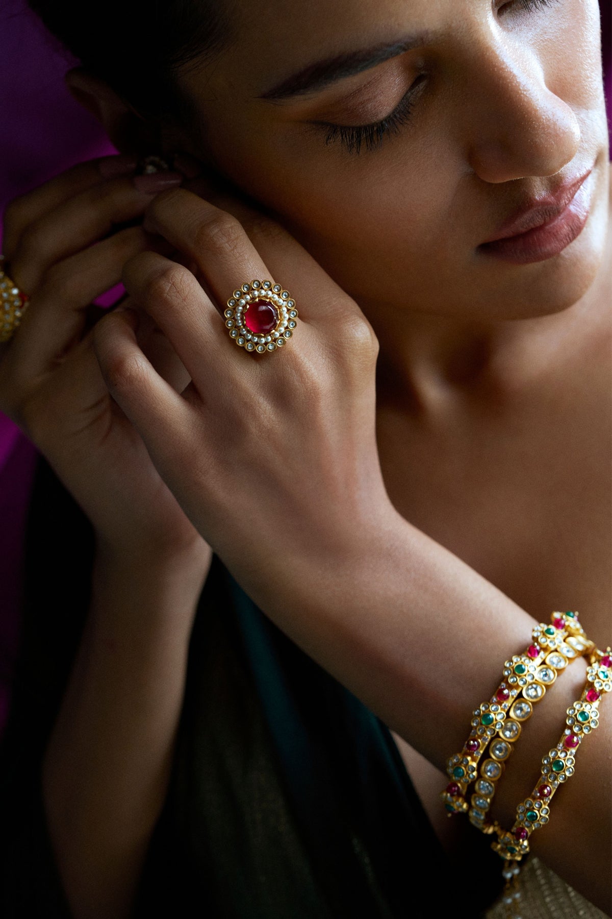 Pakeezah Statement Ring