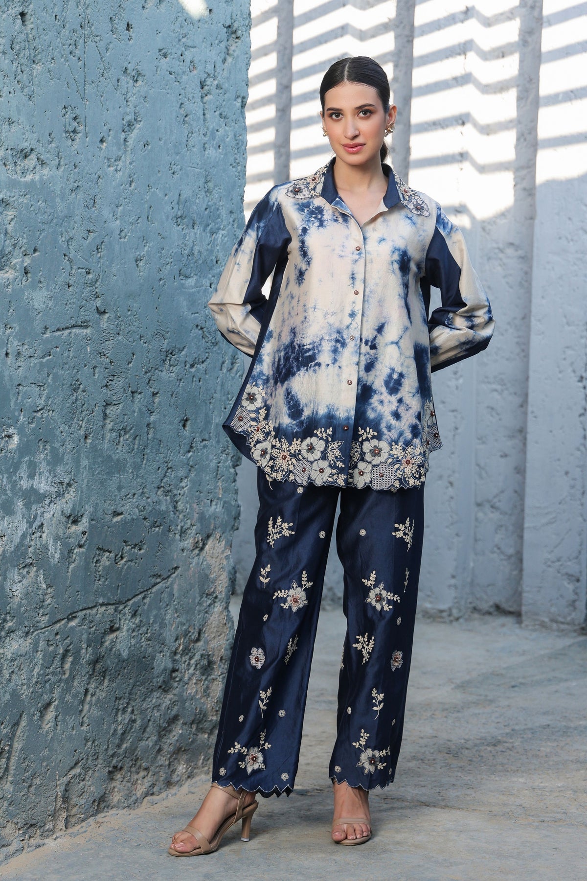 Gulshan Shibori Co-ord Set