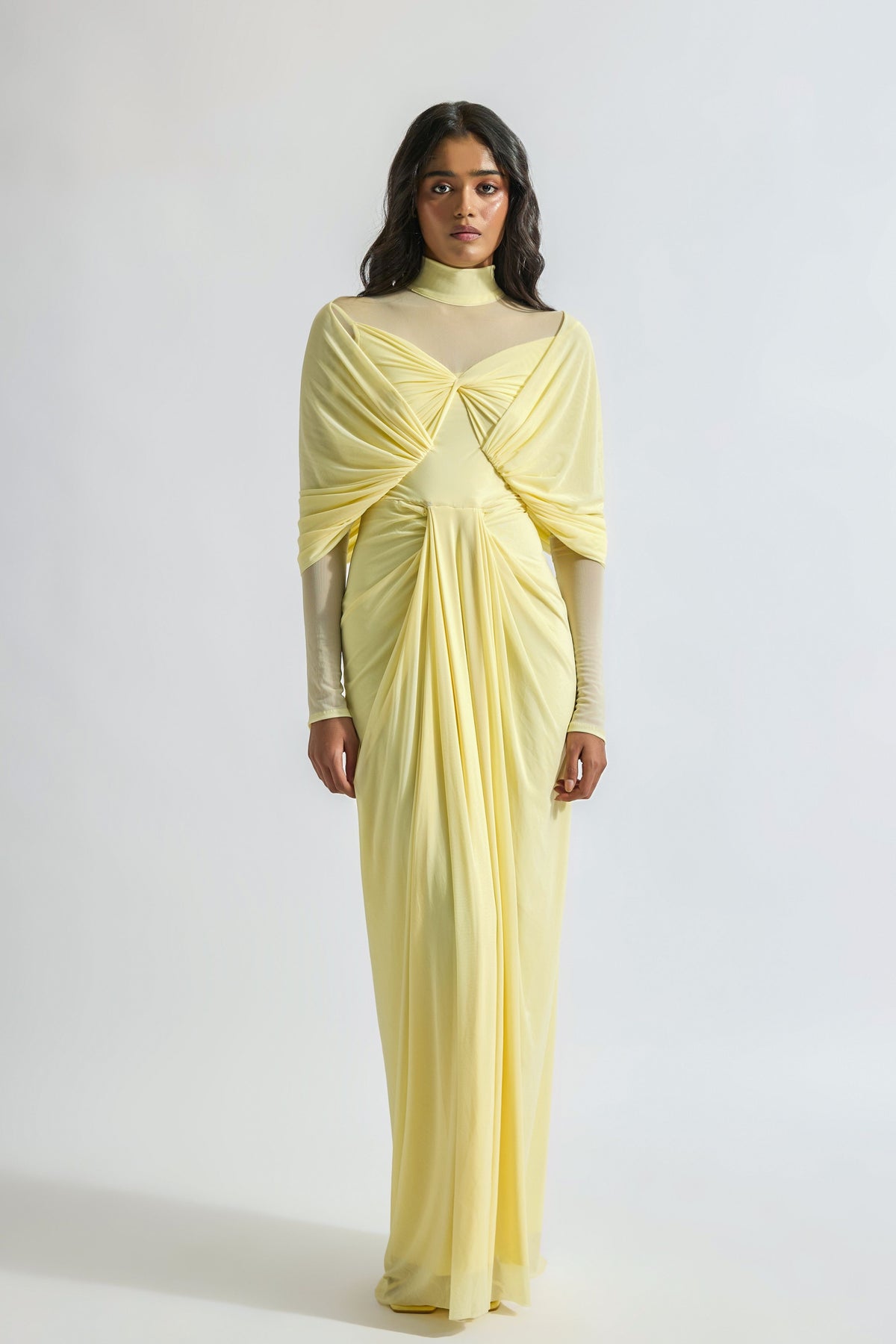 Kenny- Butter Yellow Dress