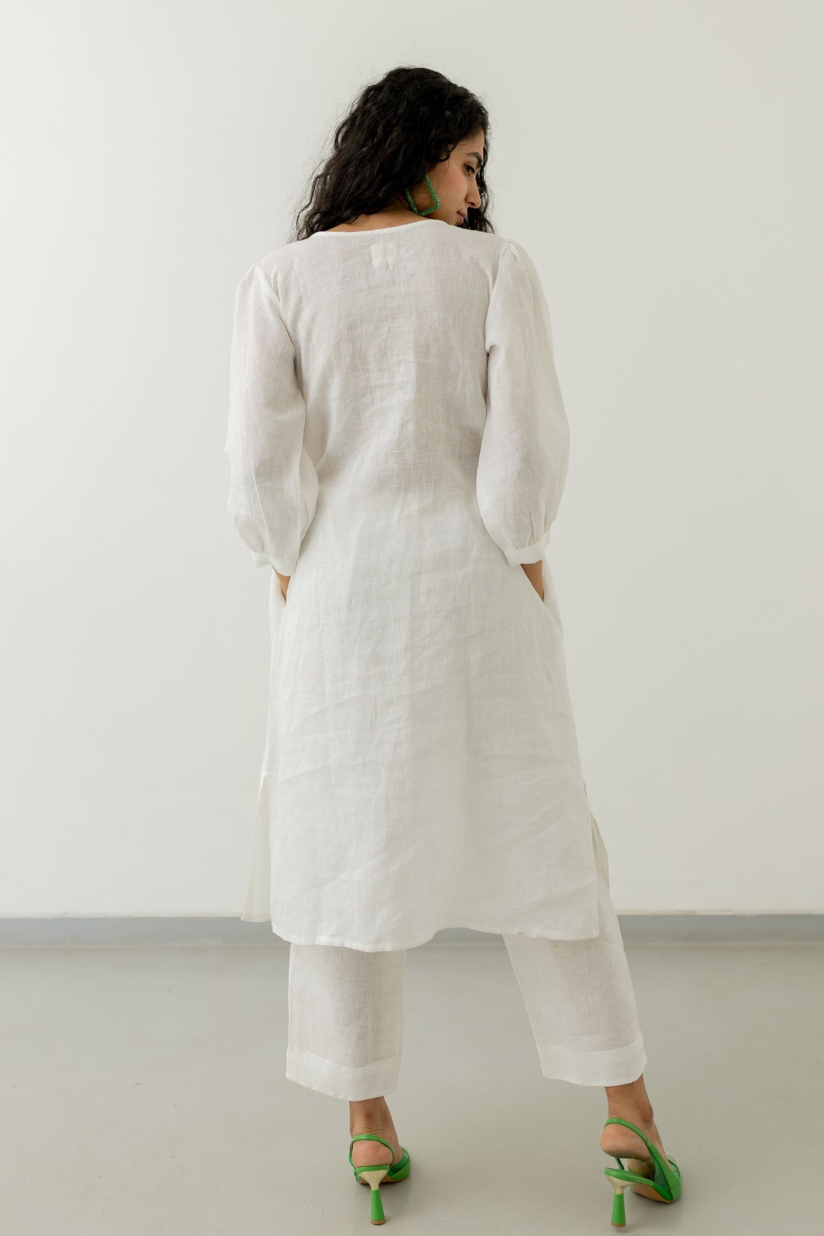 Pristine White Kurta Set