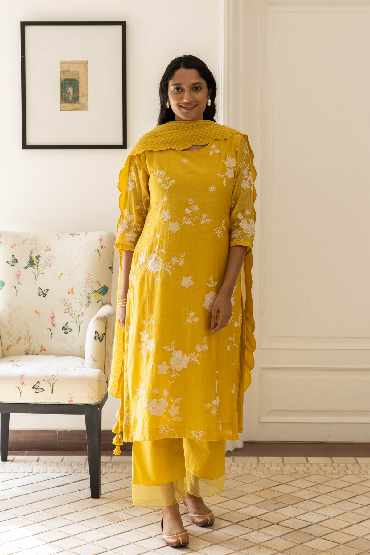 Rue Floral Kurta Set