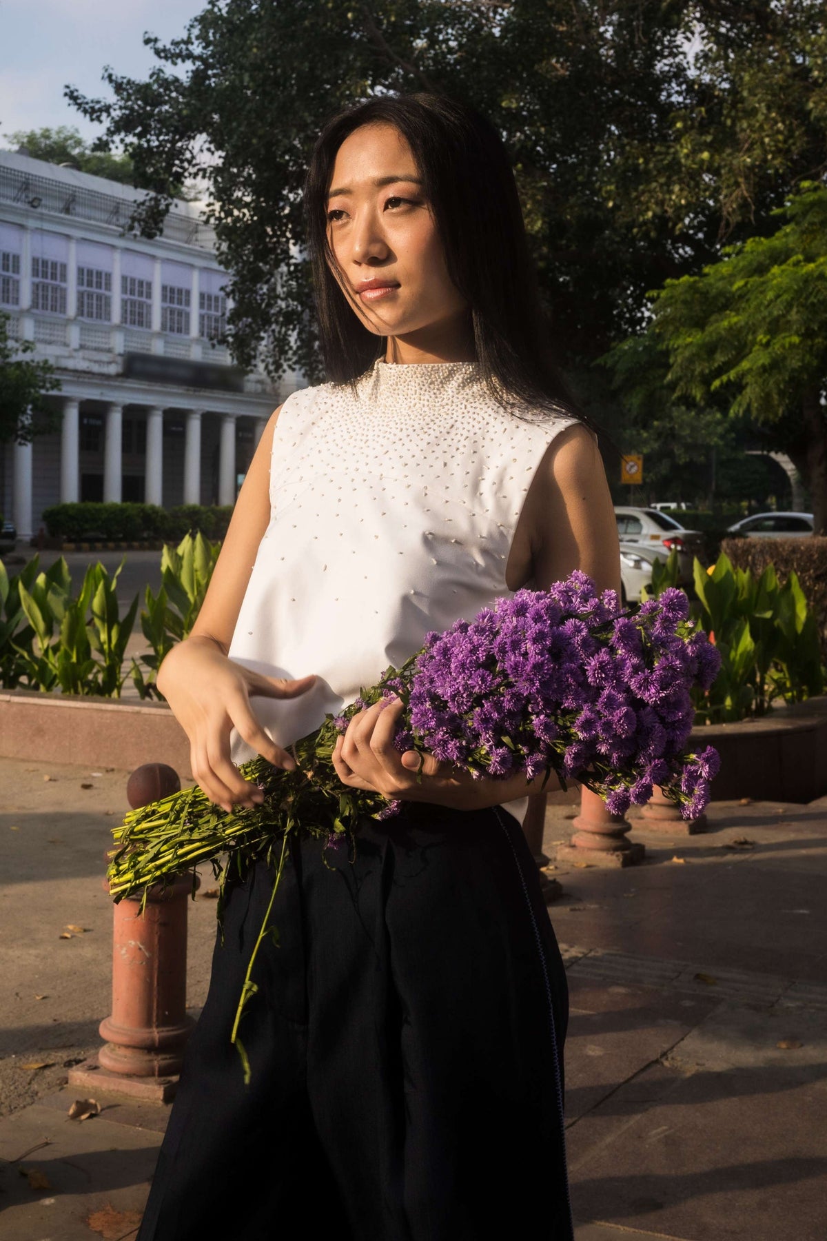 Athena White Top