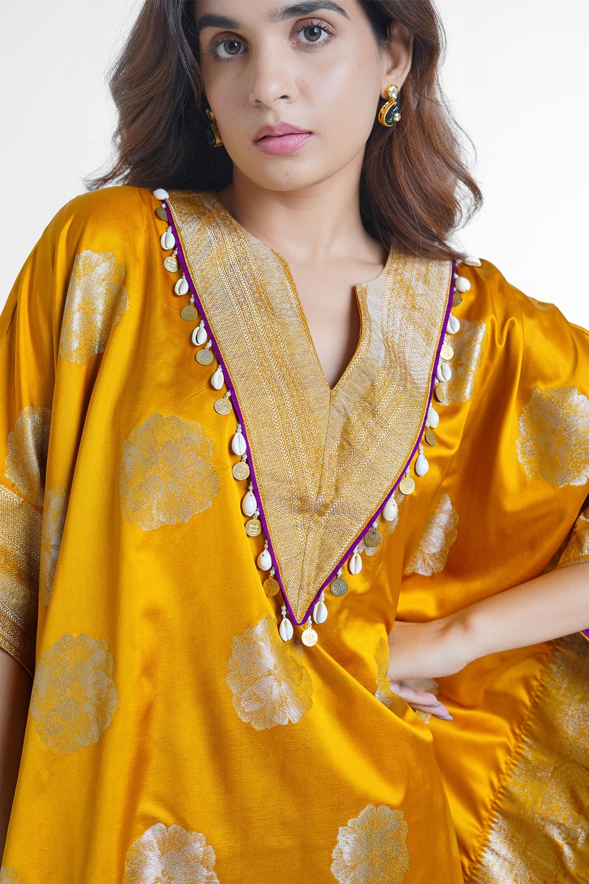 Gul Kaftan Kurta Set