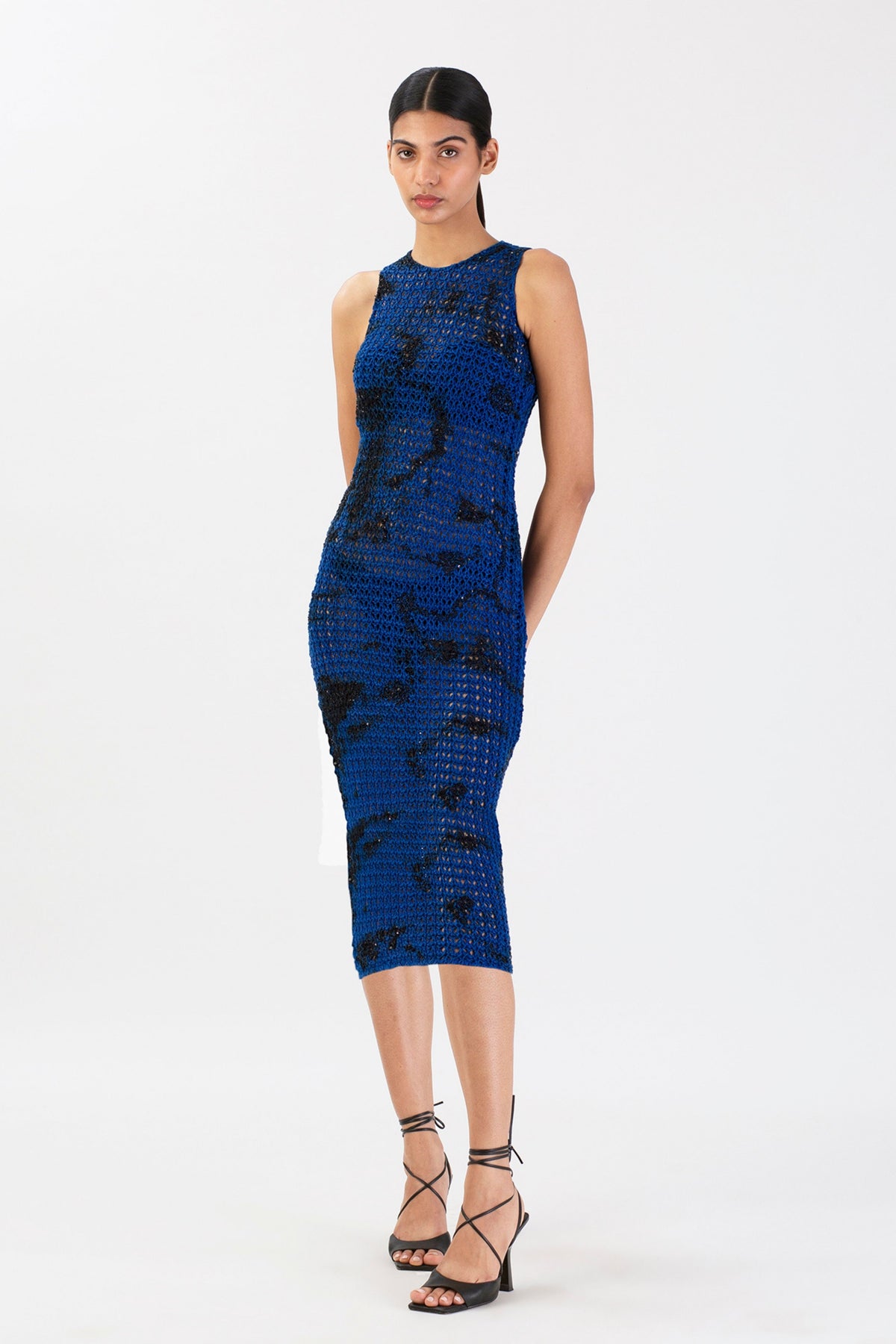 Midnight Mirage Contour Dress