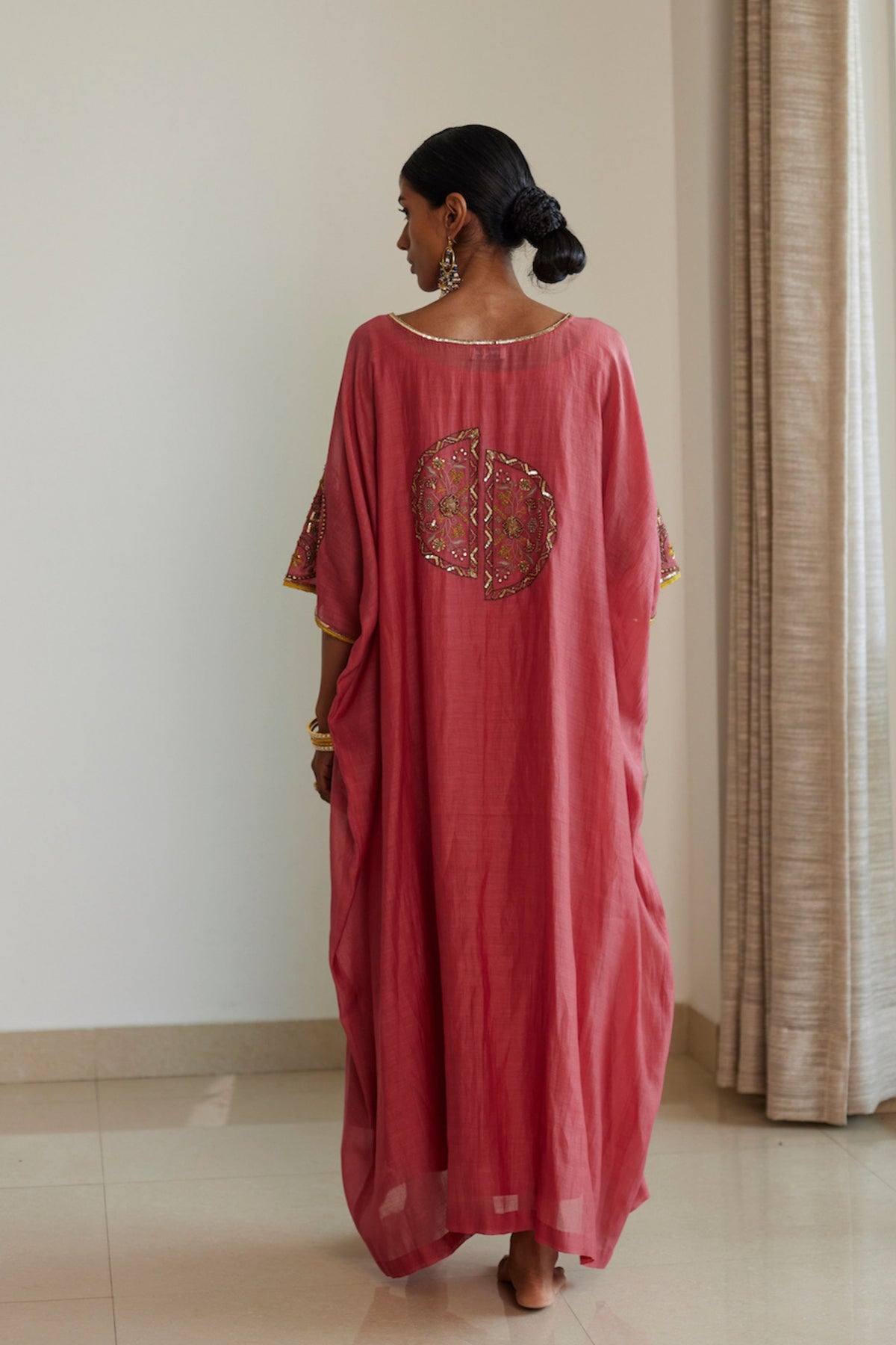 Pink Shashi Kaftan