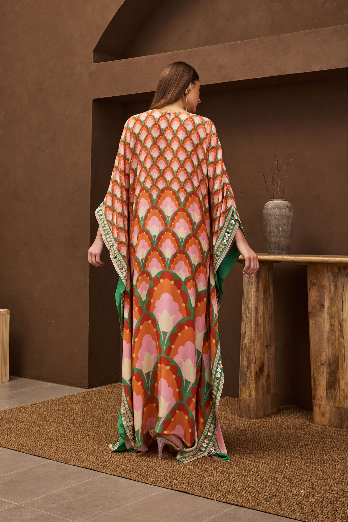 Saffron Safari  Kaftan