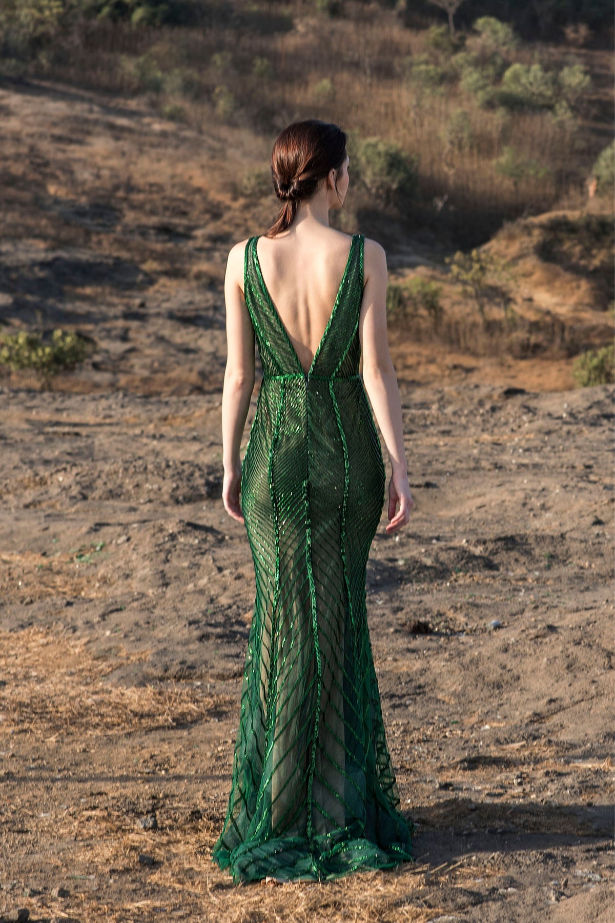 Green Zephyr Gown