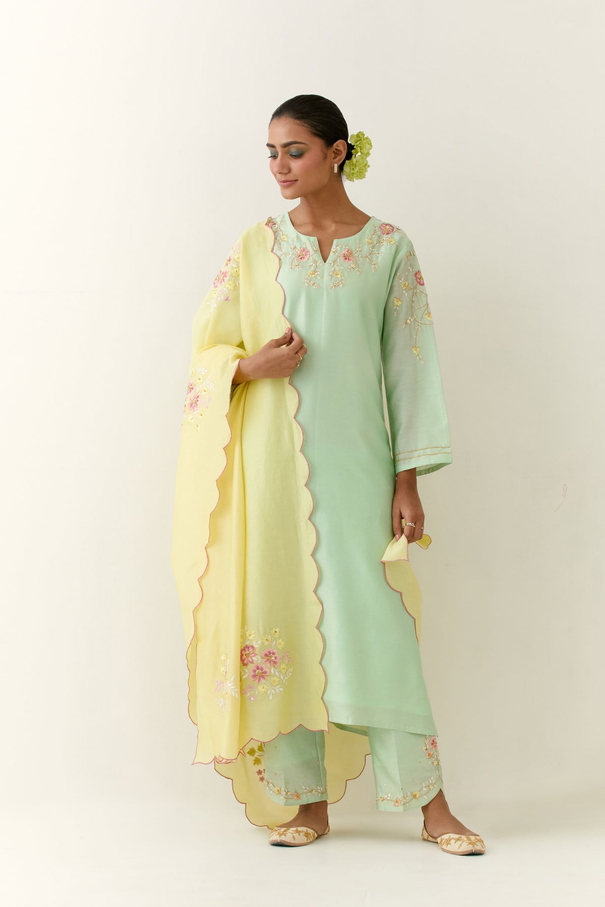 Mint Kurta Set