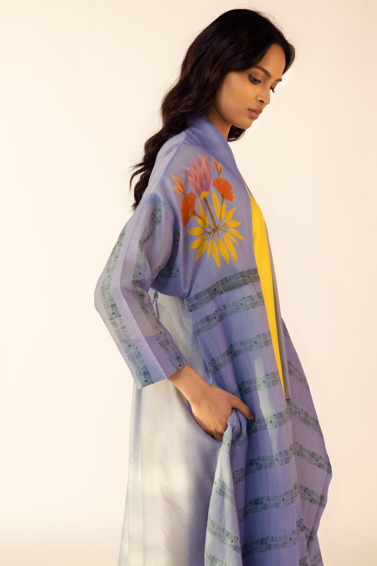 Nordic Kimono Cape