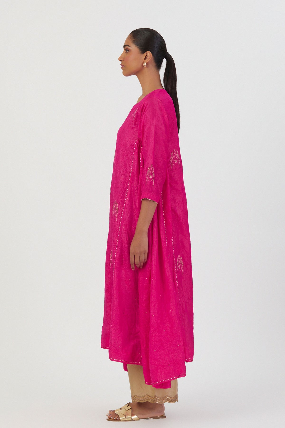 Sujata Fuschia Kurta &amp; Pant