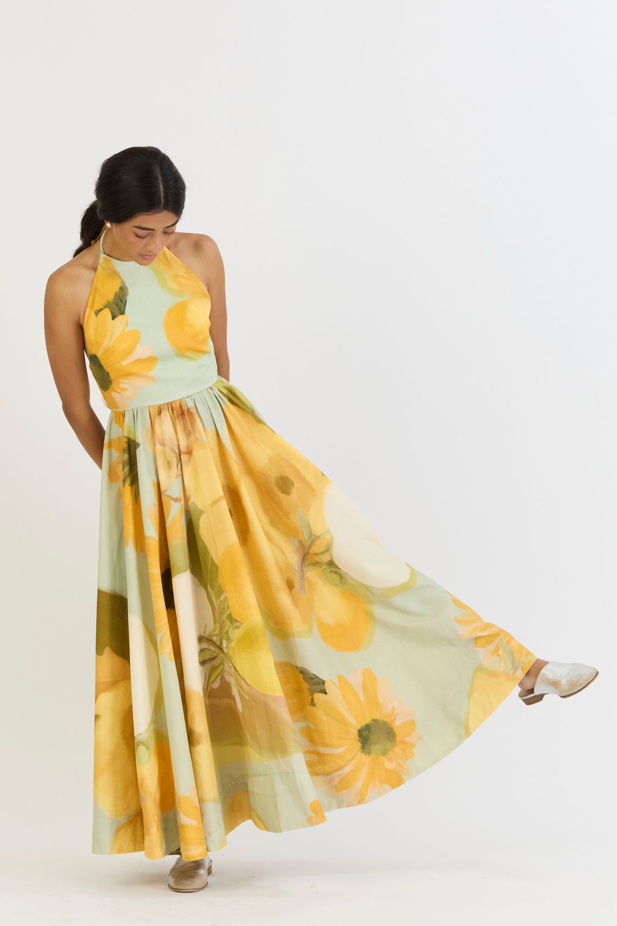 Lemonade Halter Neck Dress