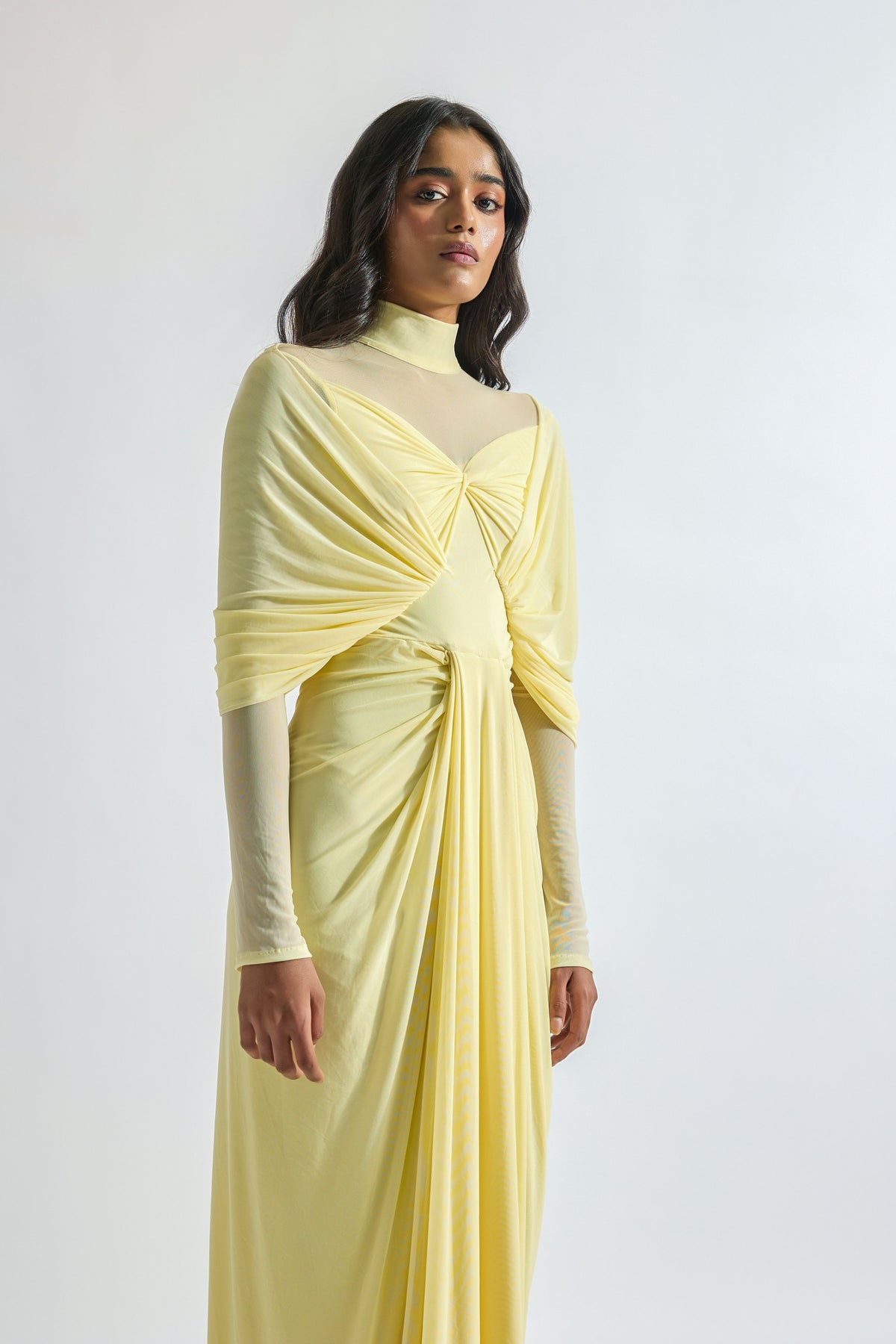 Kenny- Butter Yellow Dress