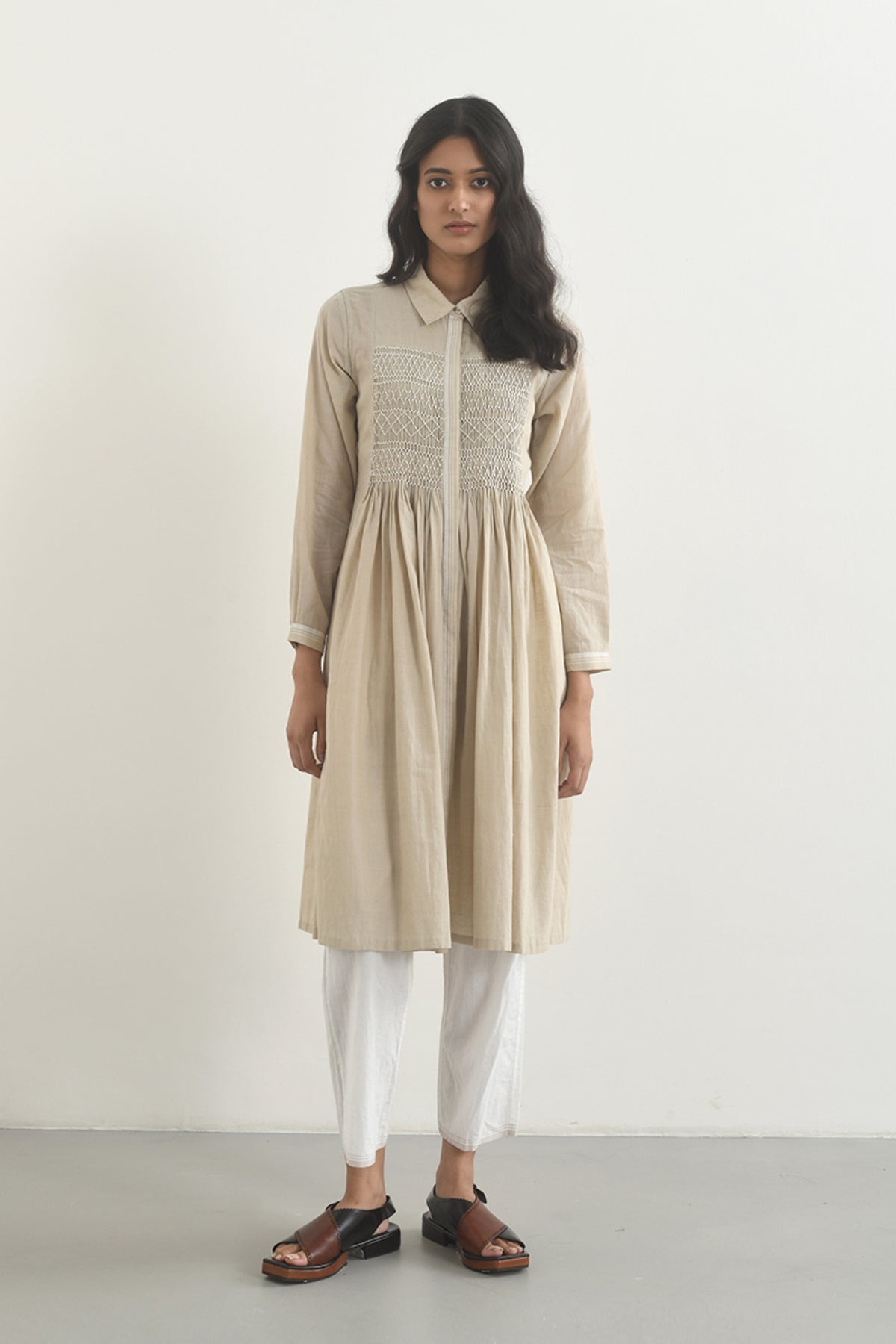 Brescia Smocked Tunic