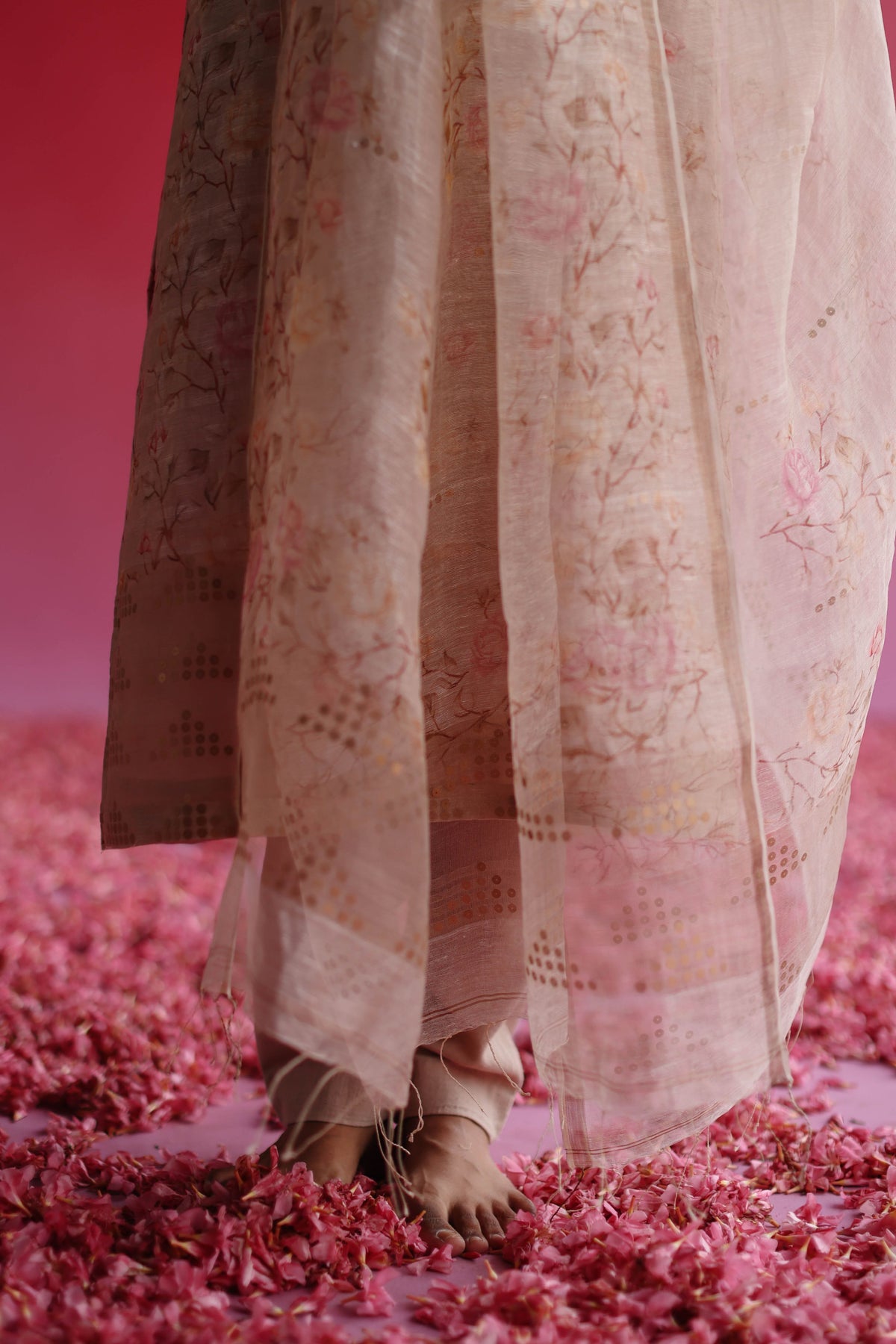 Gulbag Pink Kurta