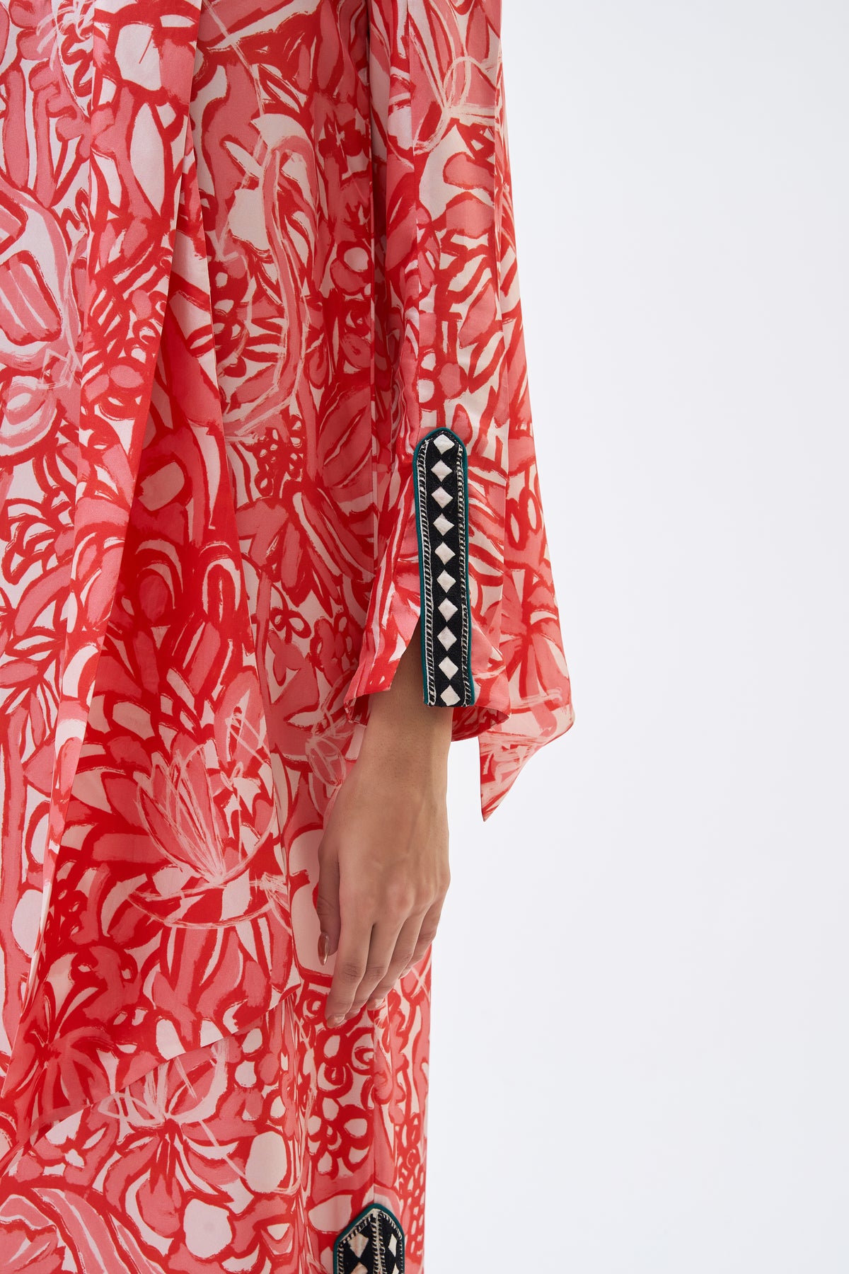 Masai Coral Pink Kaftan Dress