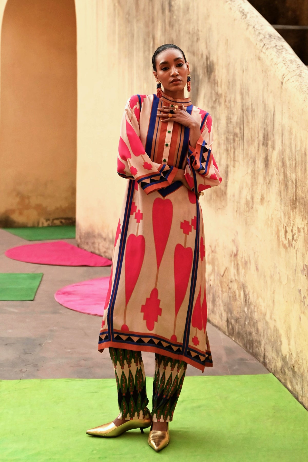 Kilim Multi Kurta Set