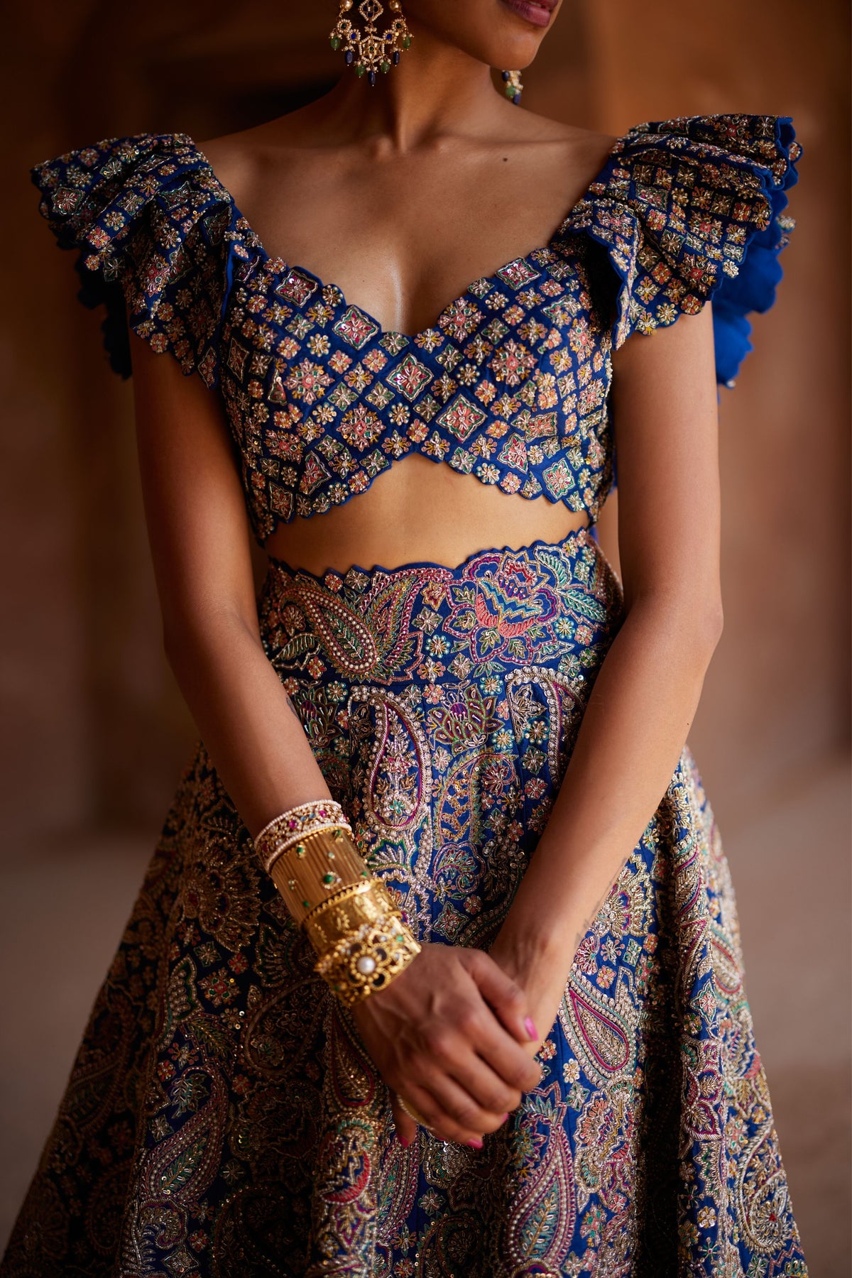 Tulua Lehenga Set