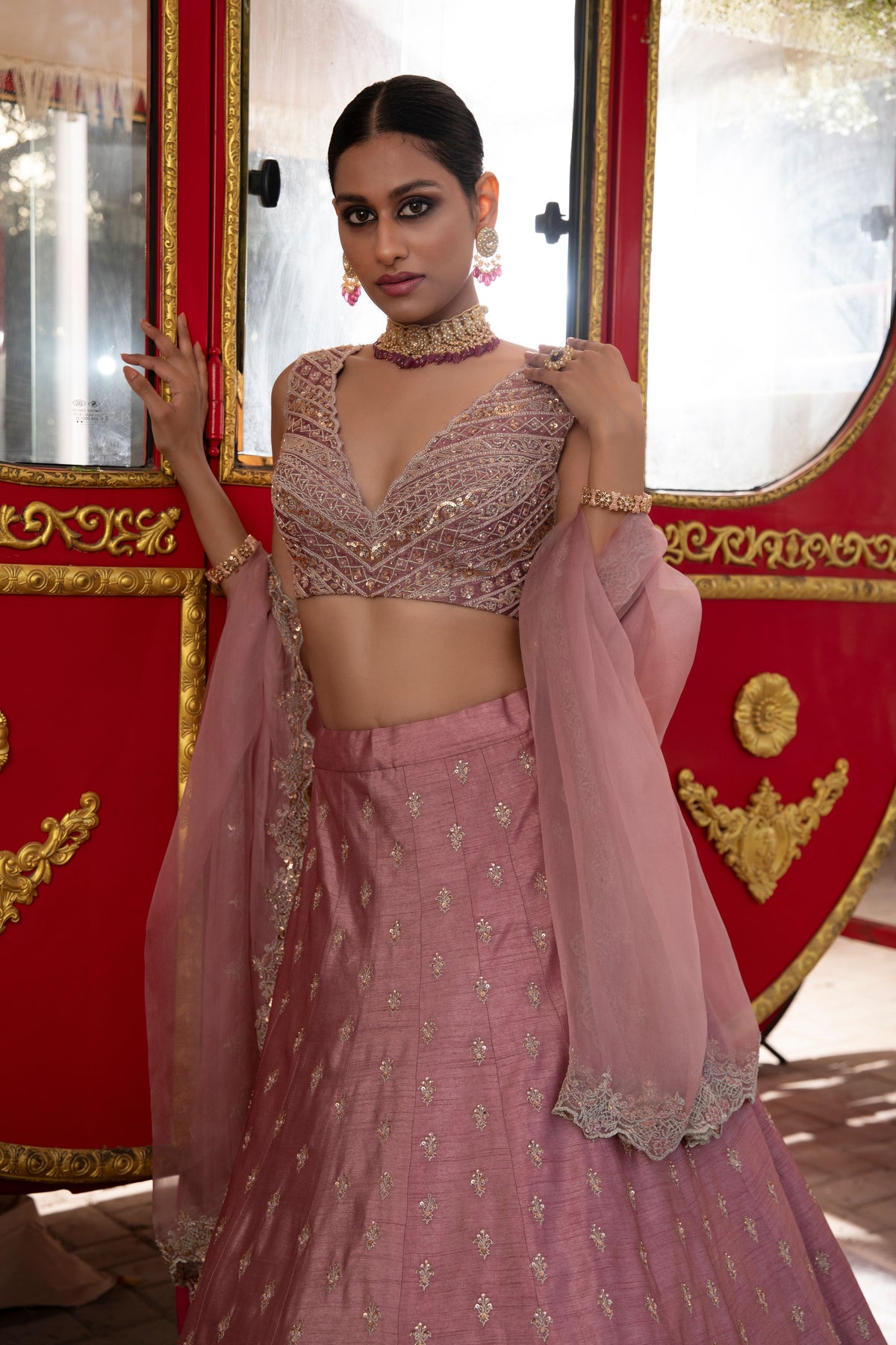 Lylac Lehenga Set