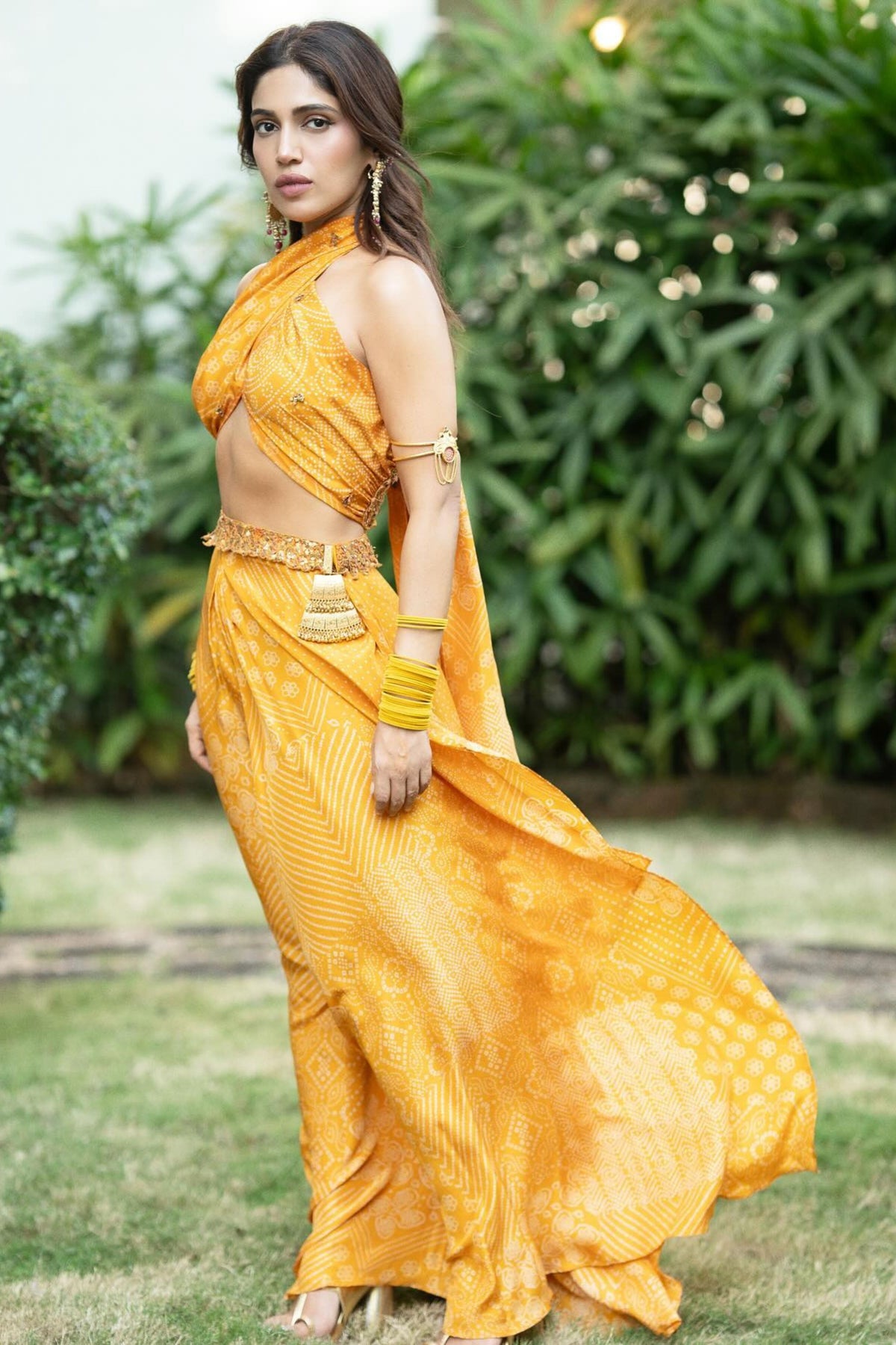 Bhumi Pednekar in Punit Balana