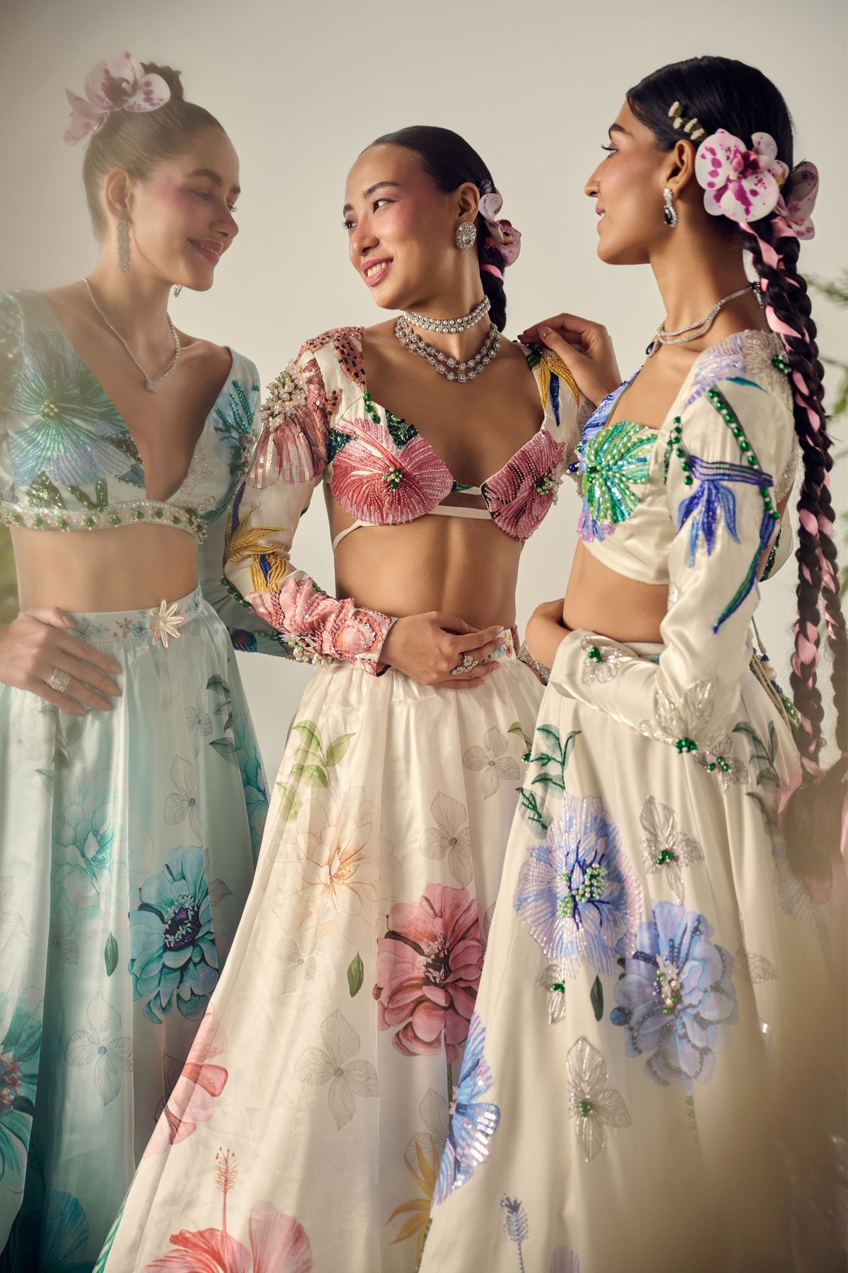 A Blooming Summer Vibe Lehenga