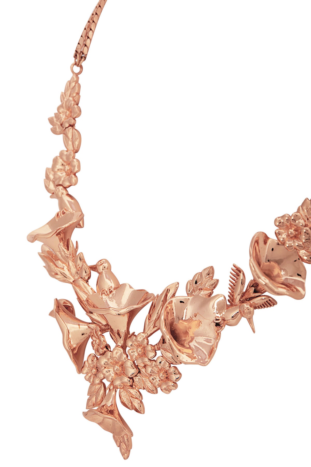 Rose gold sylva necklace