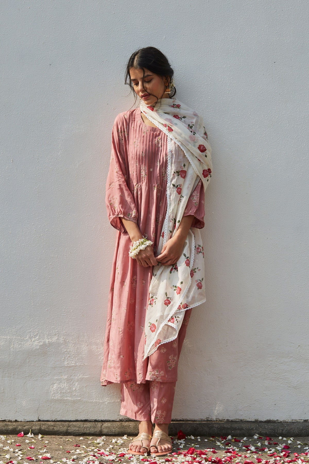 Handwoven Cotton Kurta Set