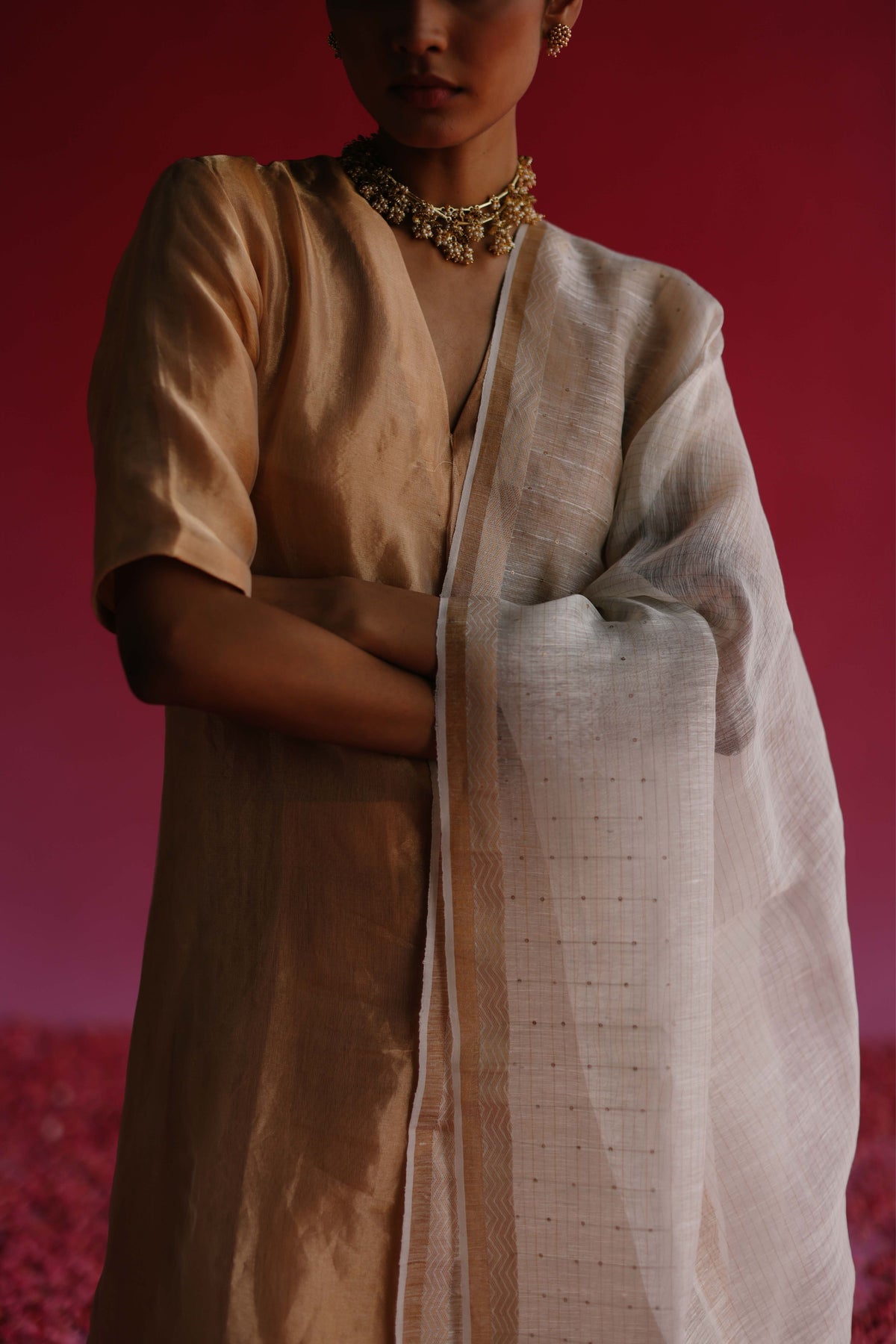 Surasa Gold Kurta Set