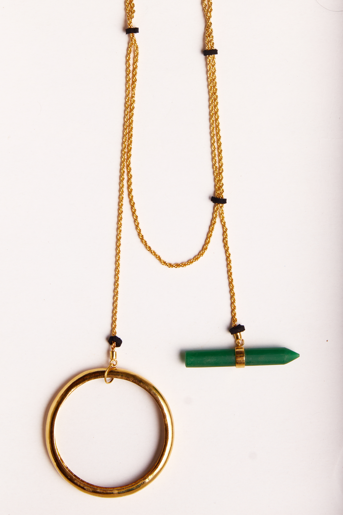 Hanging Green Neckpiece