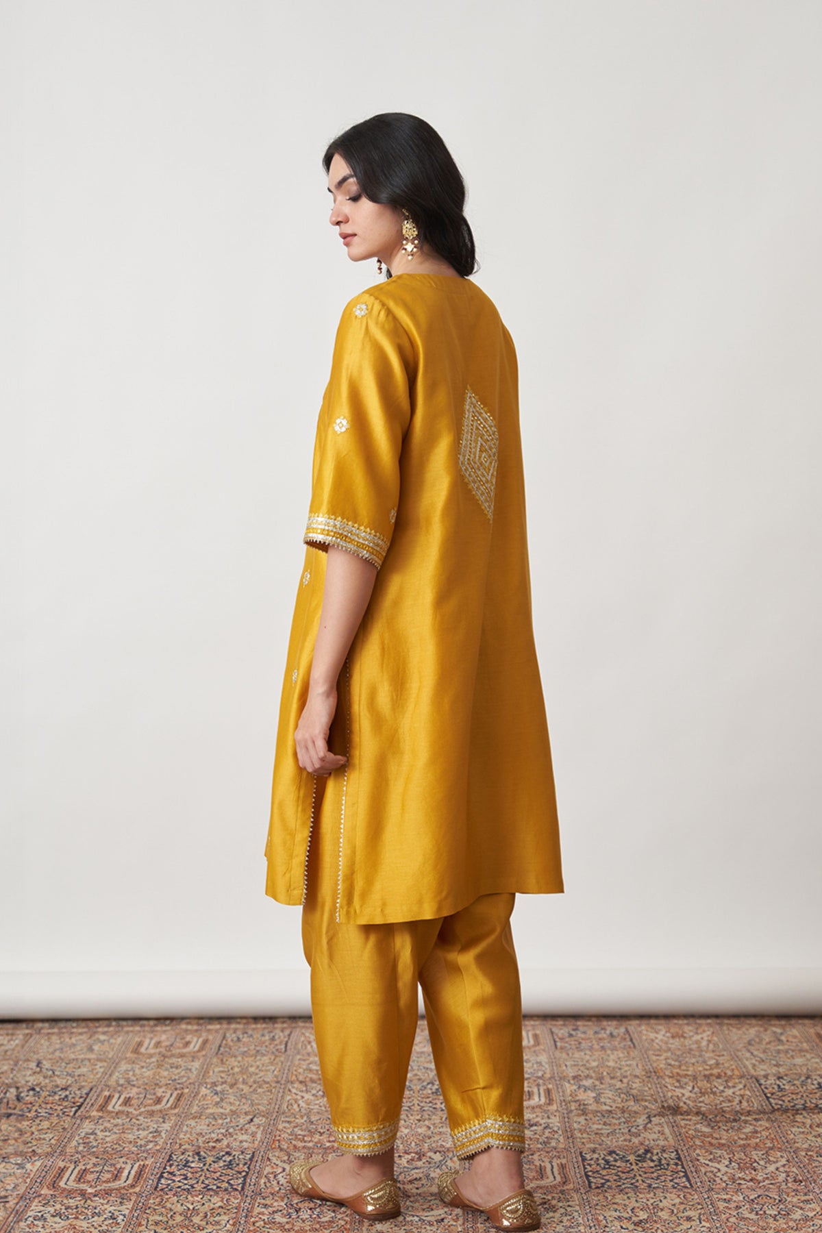 Multicolour Kurta Set