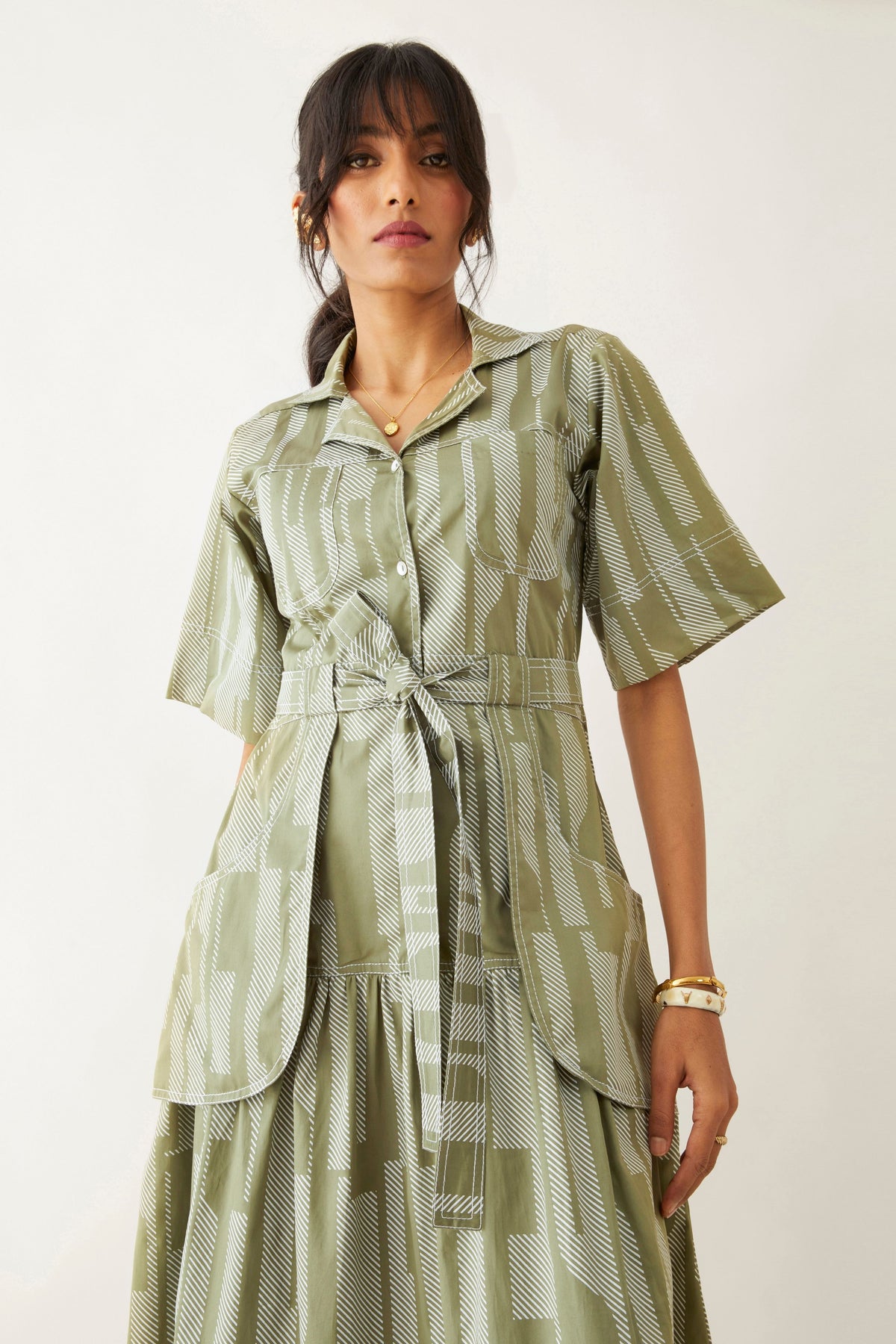 Tahiti Sage Dress