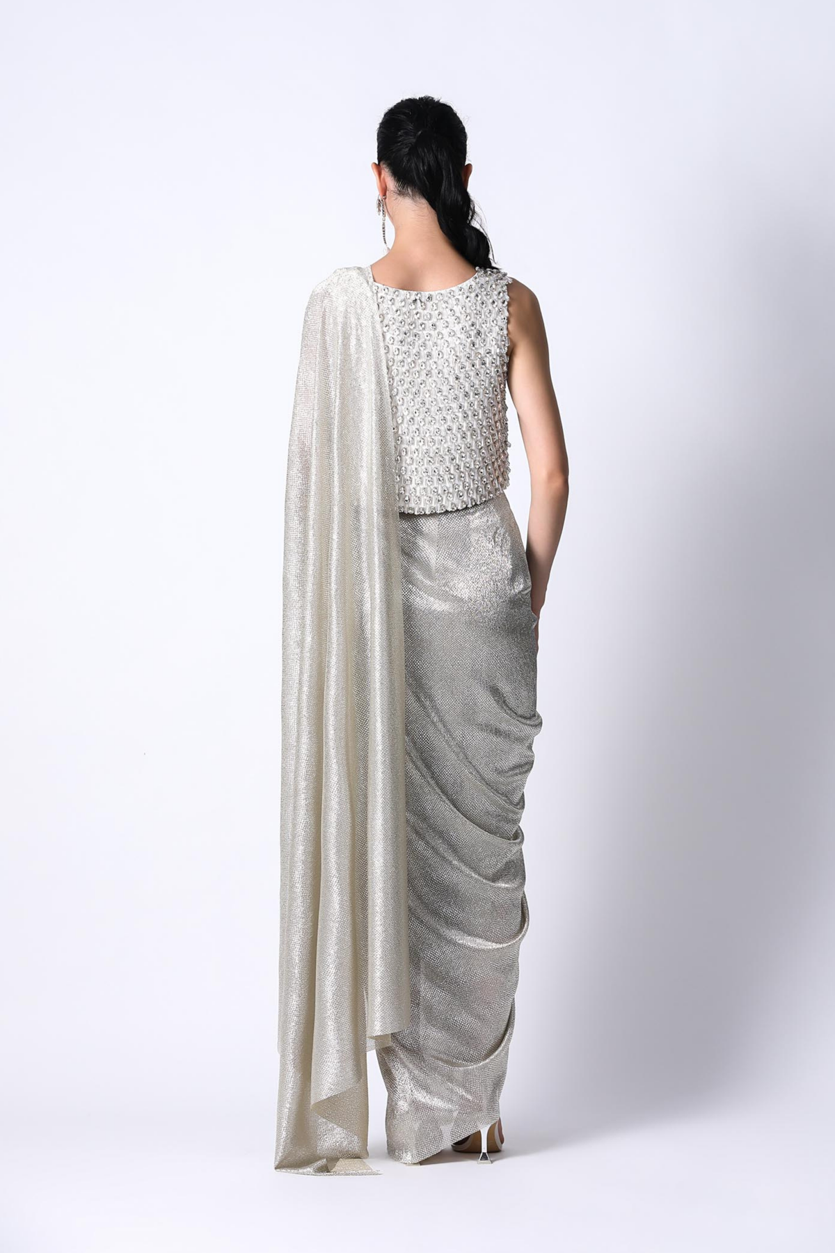 Chandelier Top With Galaxy Sari