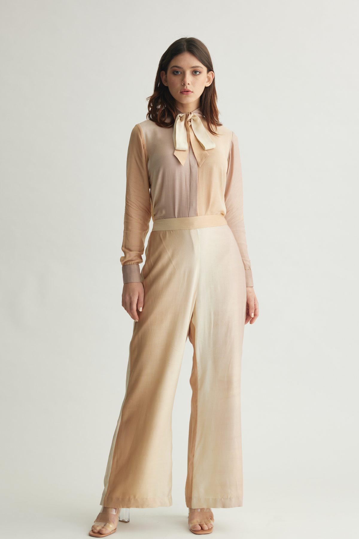 Beige Ombre Pants