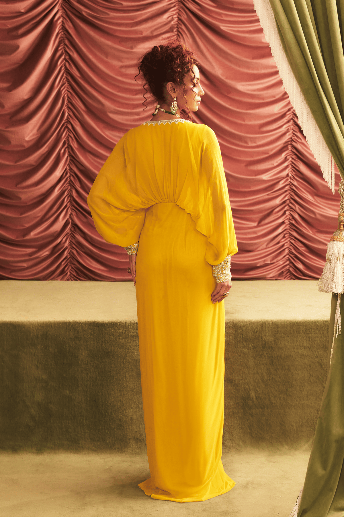 Yellow Long Dress