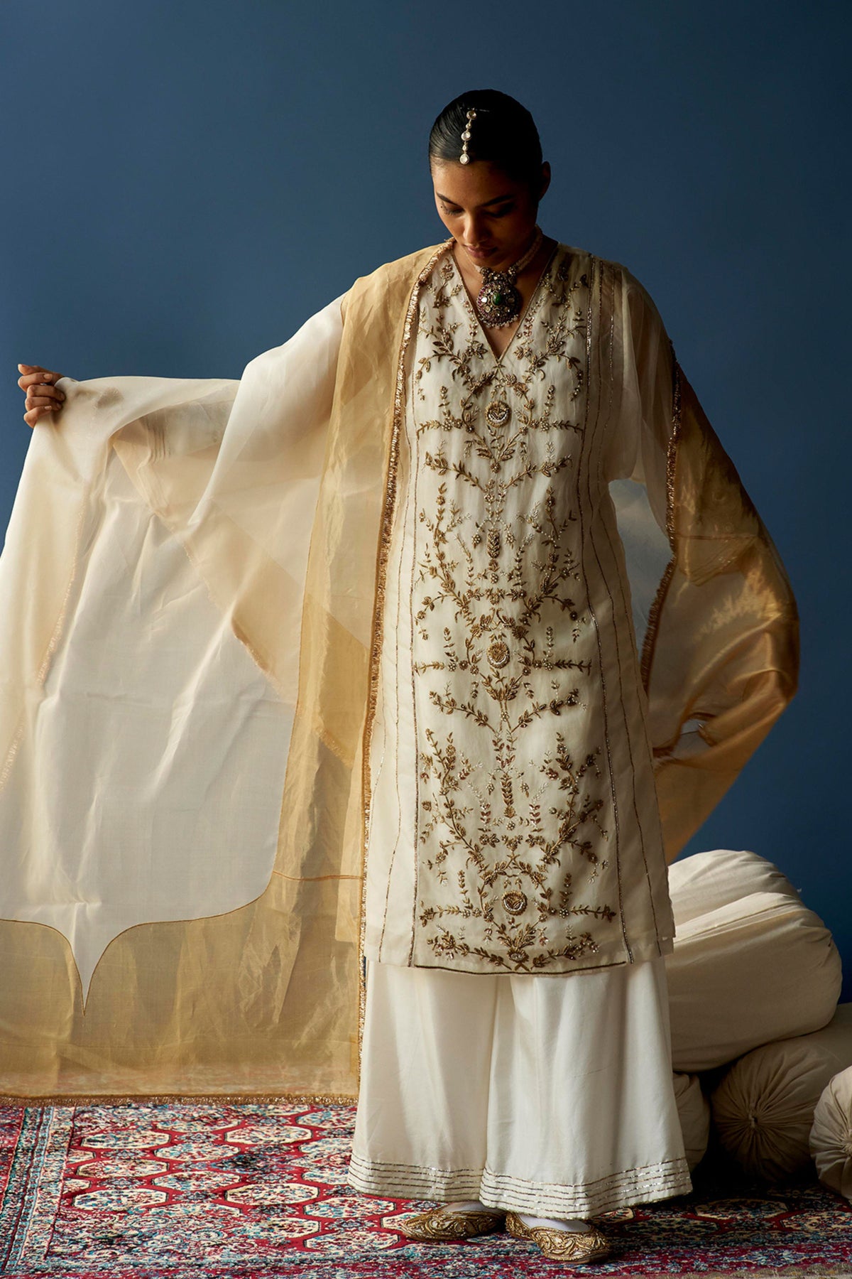 Vijaya Pearl Kurta Set