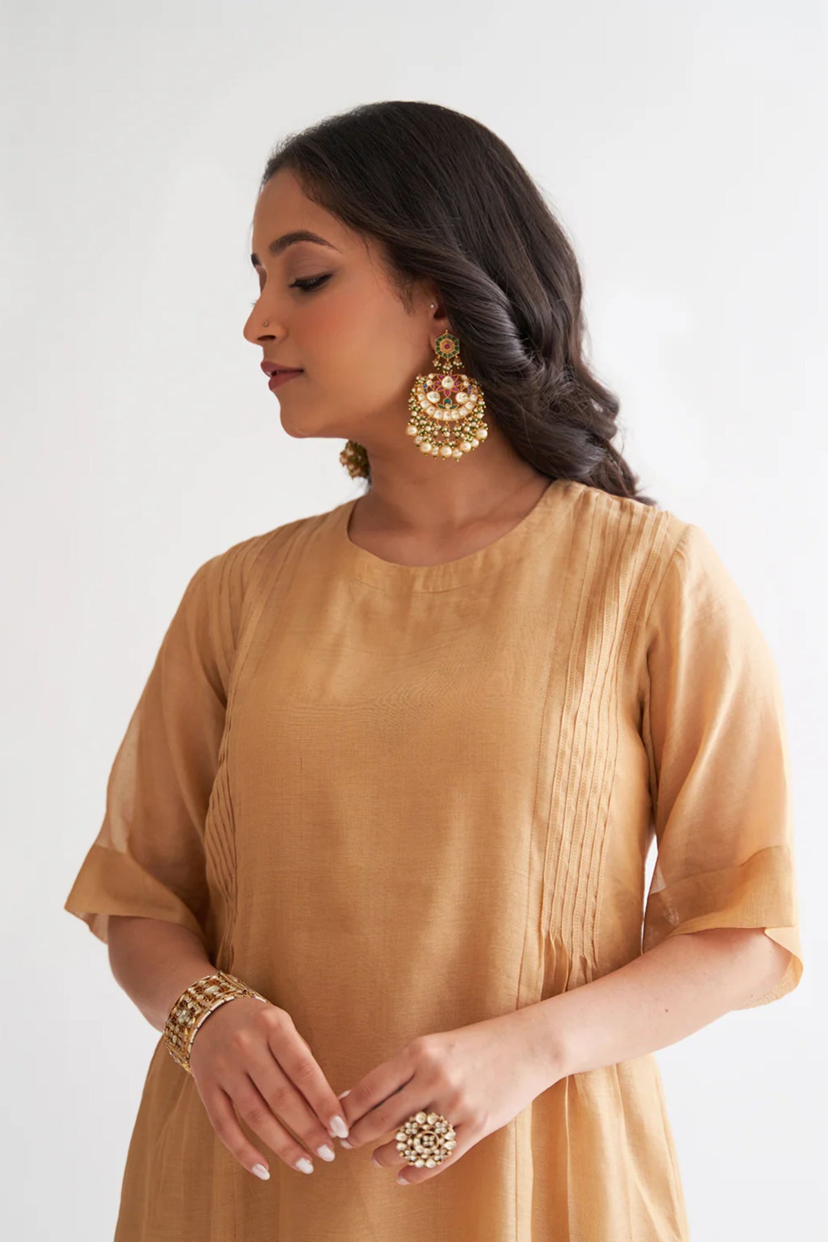 Rich Gold Kurta Set