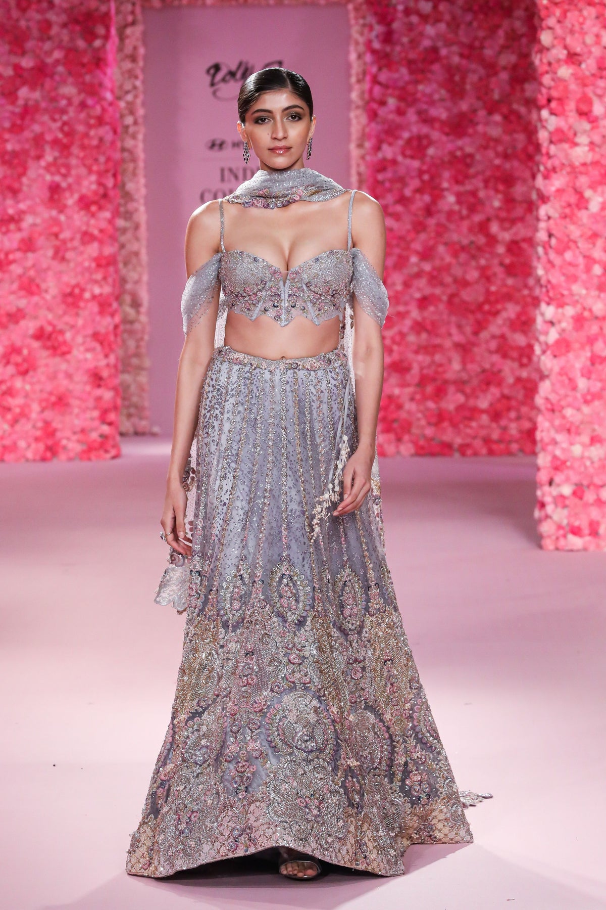 Charlotte Lilac Lehenga Set