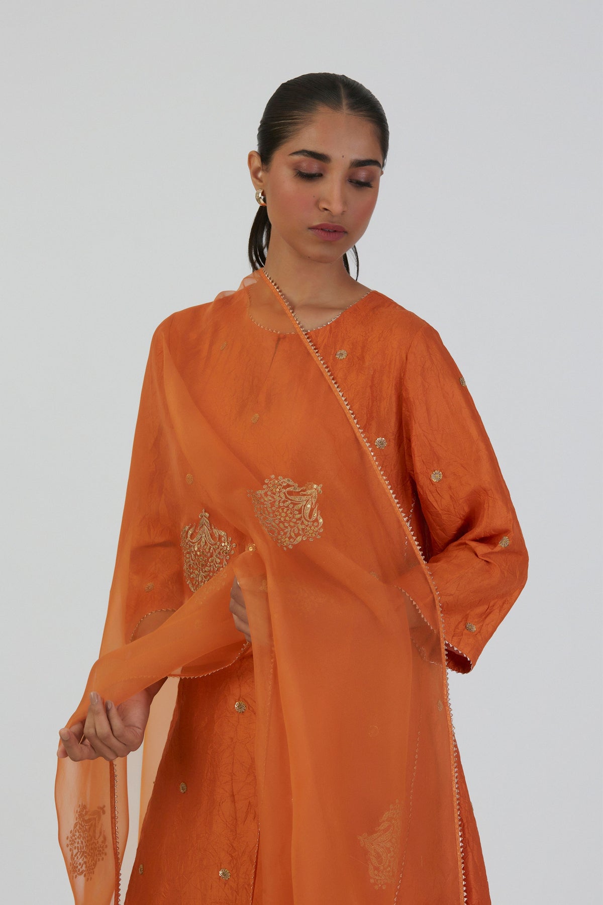 Deepa Orange Dupatta