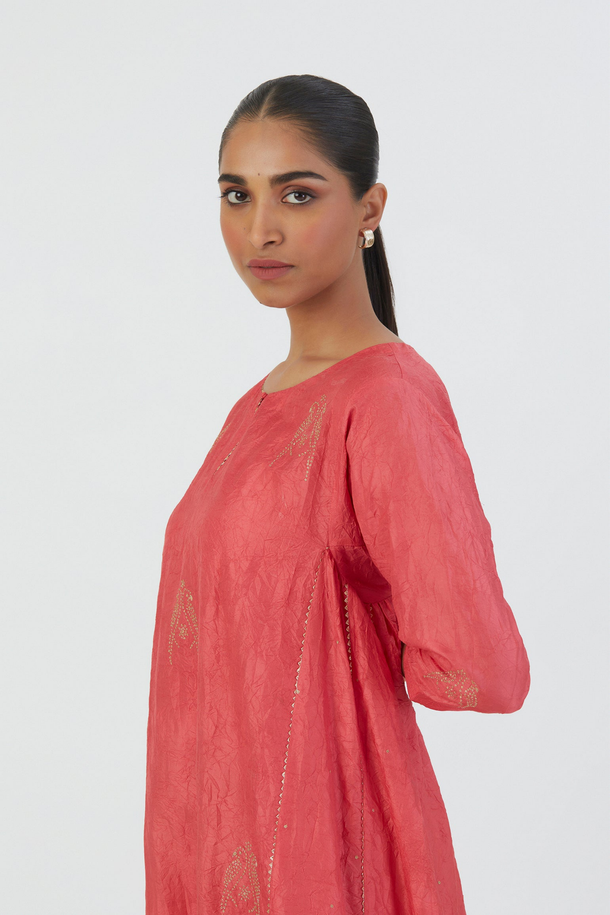 Sujata Coral Kurta &amp; Pant