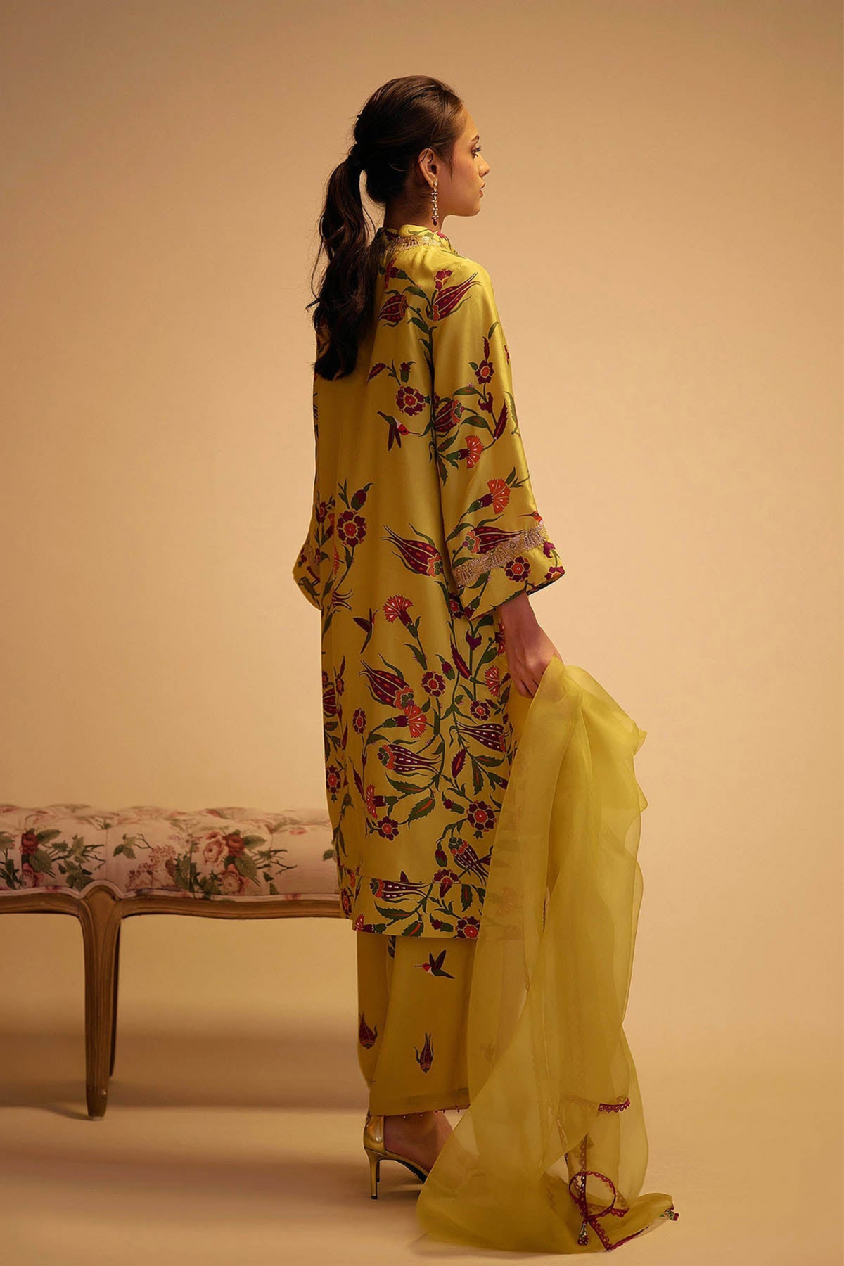 Tahira Yellow Kurta With Pants