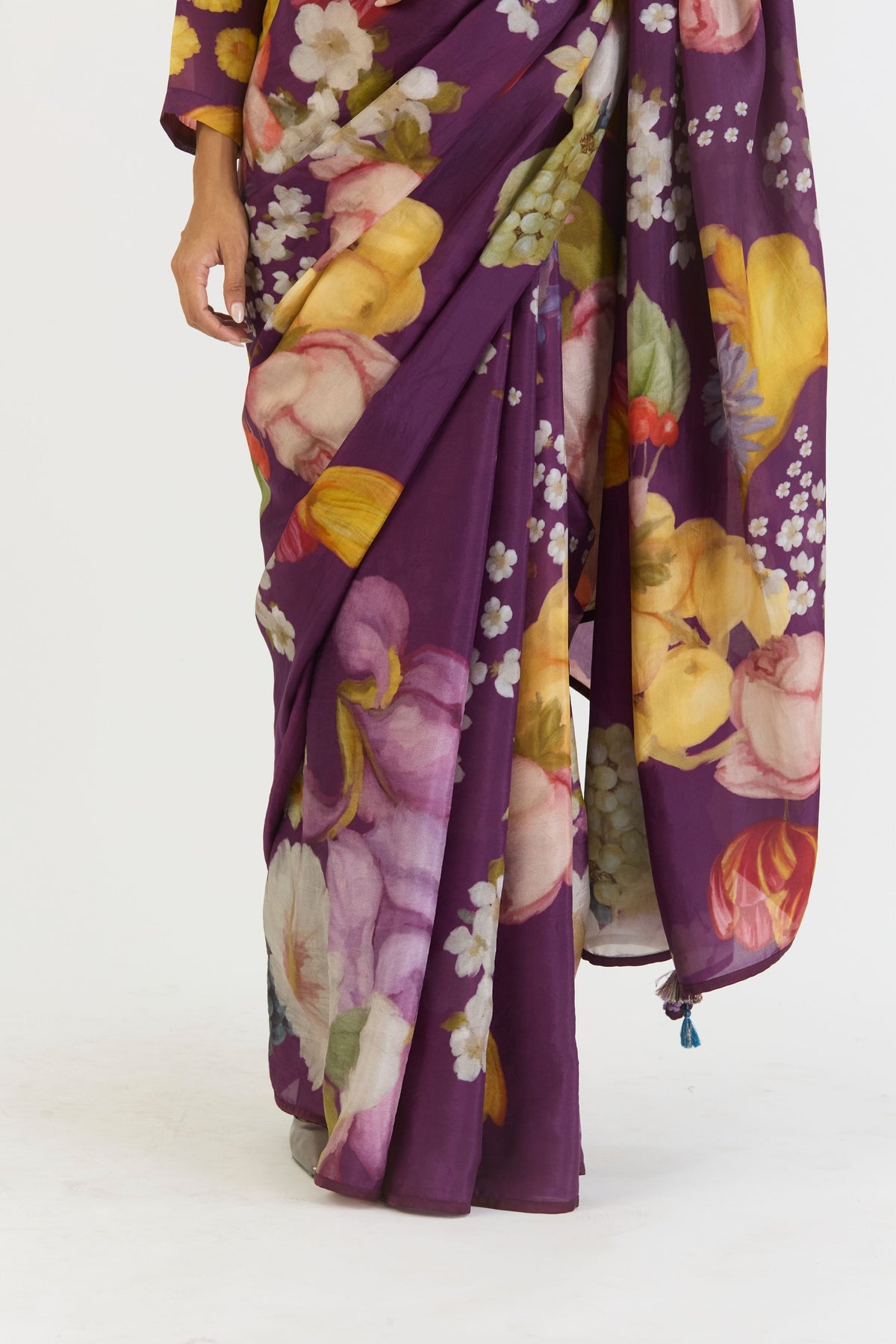 Jamun Saree In Purple