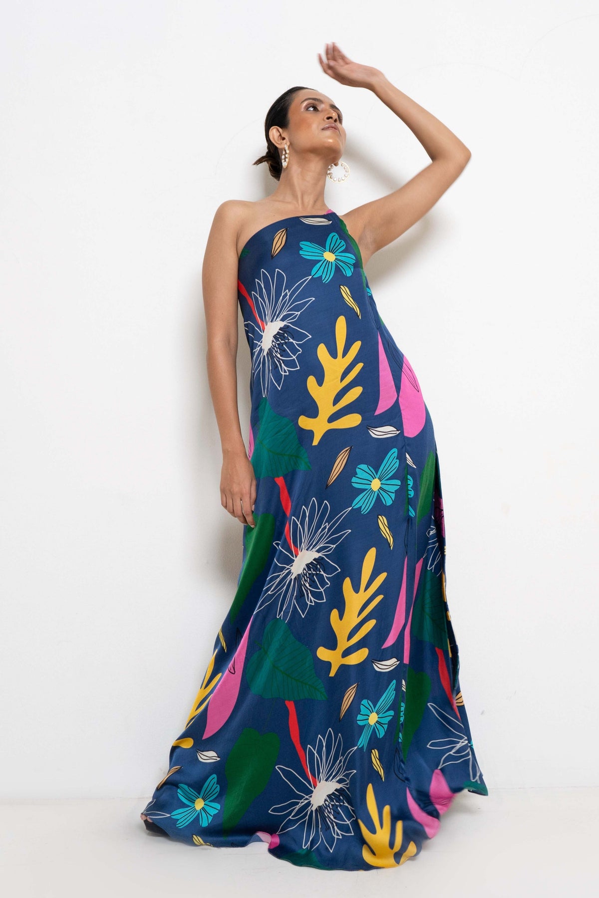 Printed Long Dress