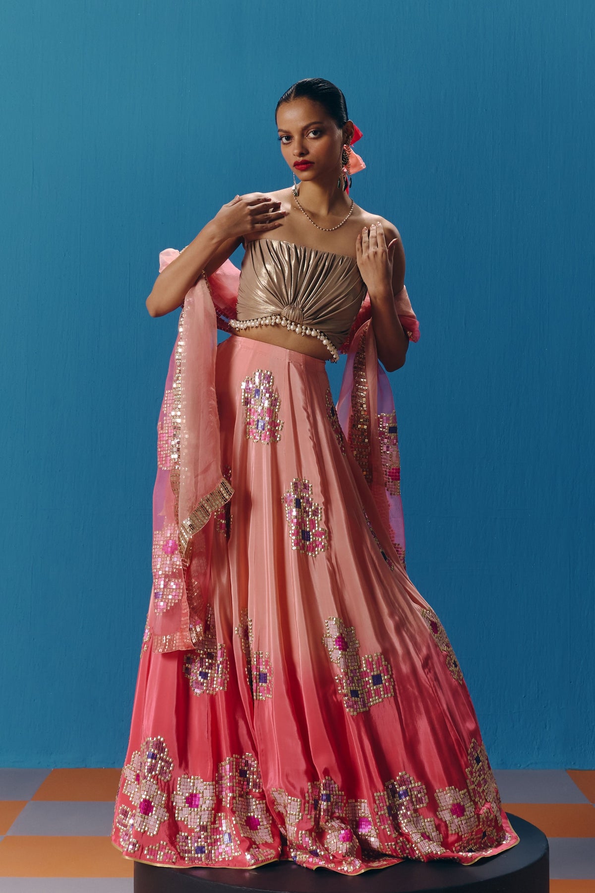 The Twilight Lehenga Set