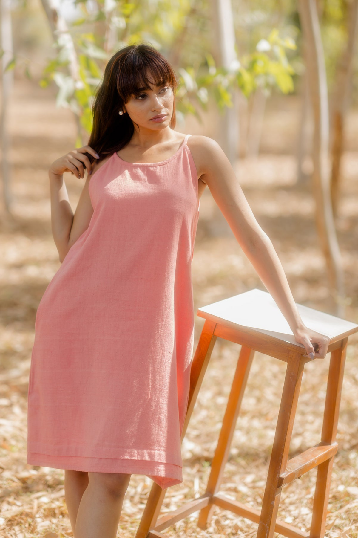 Peach Tenderness Dress